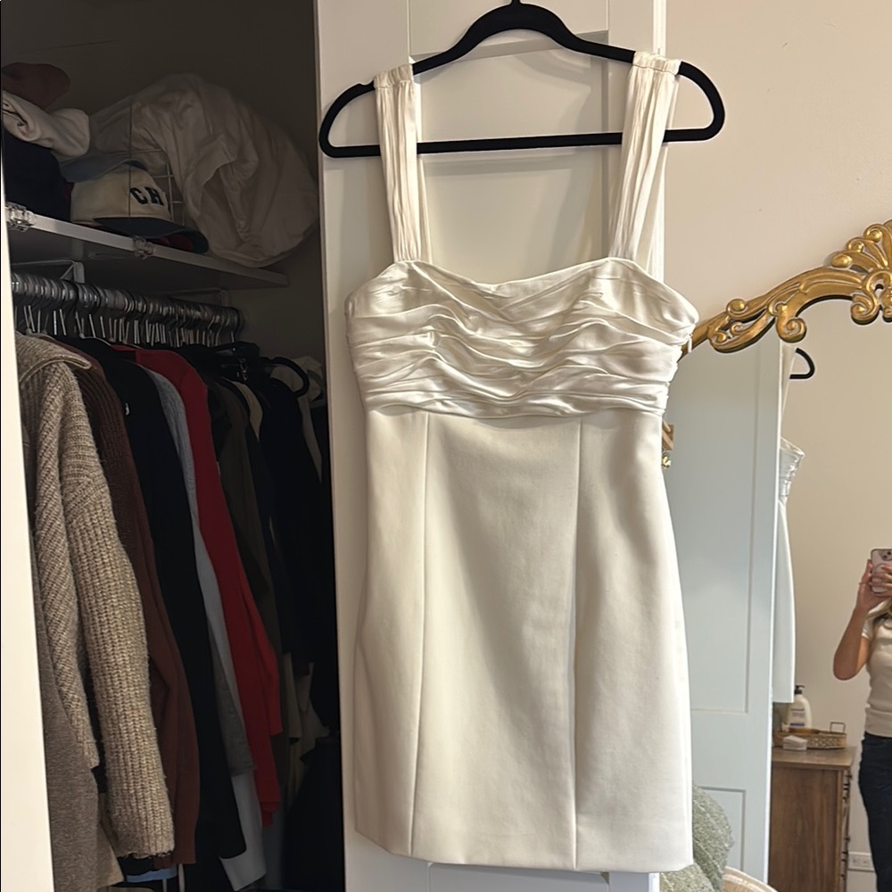 Cinq a sept White Dress